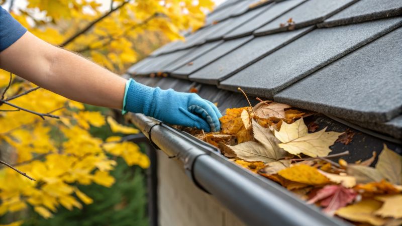 Fall Gutter Cleanup